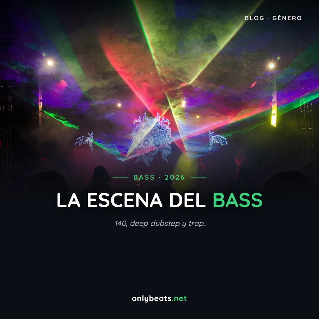 La escena del bass en 2026: 140, deep dubstep y future bass